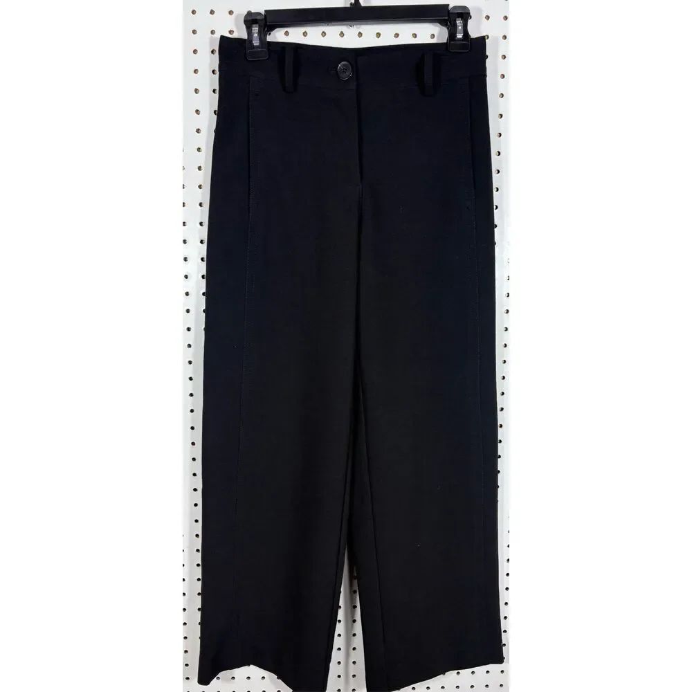 Zara straight wide leg trousers size XS